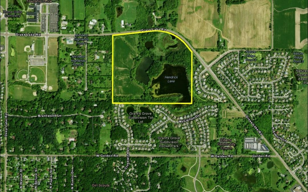 Land Site – Approximately 79.18 Acres, Unincorporated Lake County, 21155-21211-21353 W. Grass Lake Rd., IL