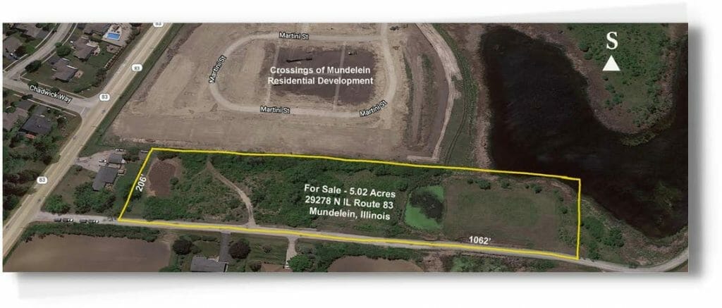 5.02 Acres 29728 N IL 83 Mundelein IL